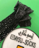 جوراب بلند زنبوری(نگیندار)